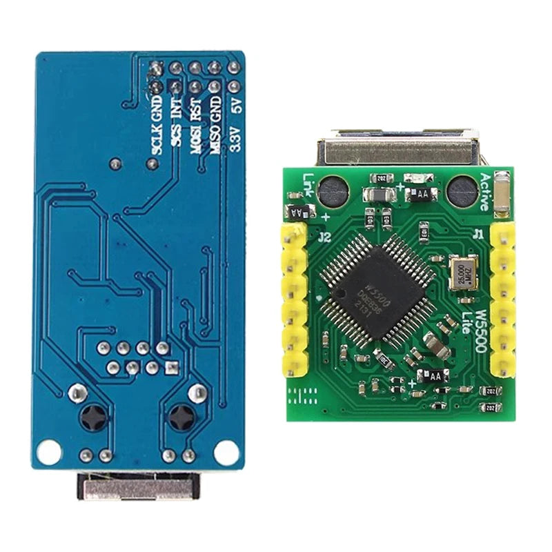 W5500 Ethernet network module hardware TCP / IP 51 / STM32 microcontroller program over W5100