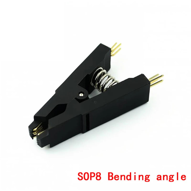Programmer Test clip SOP8 Eight-pin BIOS clip Wide and narrow body 8-pin universal clip Adapter clip IC Socket Burning chip clip