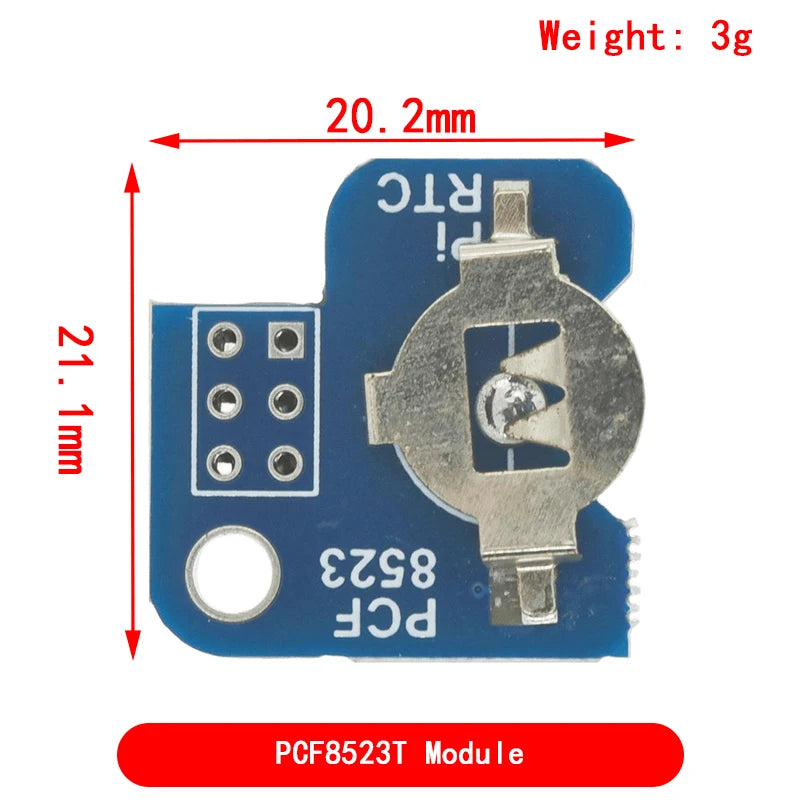 1PCS PCF8563 DS3231 PCF8523 AT24C32 DS1302 DS2121SN IIC Precision RTC Real Time Clock Memory Module For Arduino new original