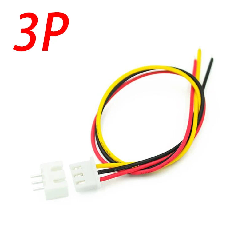 10Sets JST XH2.54 XH 2.54mm Wire Cable Connector 2/3/4/5/7 Pin Pitch Male Female Plug Socket 20cm Wire Length 26AWG