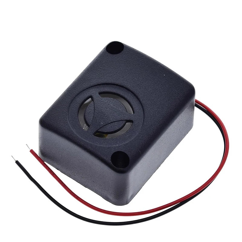 Anti-theft Car Burglar Alarm 6/12/15V 120dB Active High Decibel Buzzer Safe Box Burglar Alarm Car Accessories QSI-4840