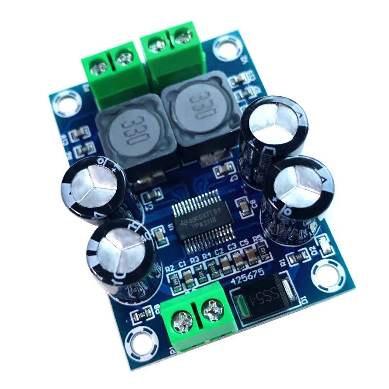 XH-M311 Mini Digital Amplifier Board TPA3118 Audio Amplifier Board Audio Power Amplifier Module Mono 60W