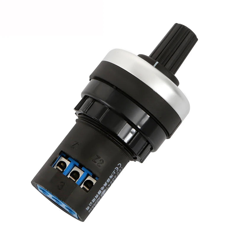 LA42DWQ-22 1K 2K 5K 10K 22mm Diameter Pots Rotary Potentiometer Converter Governor Inverter Resistance Switch for arduino
