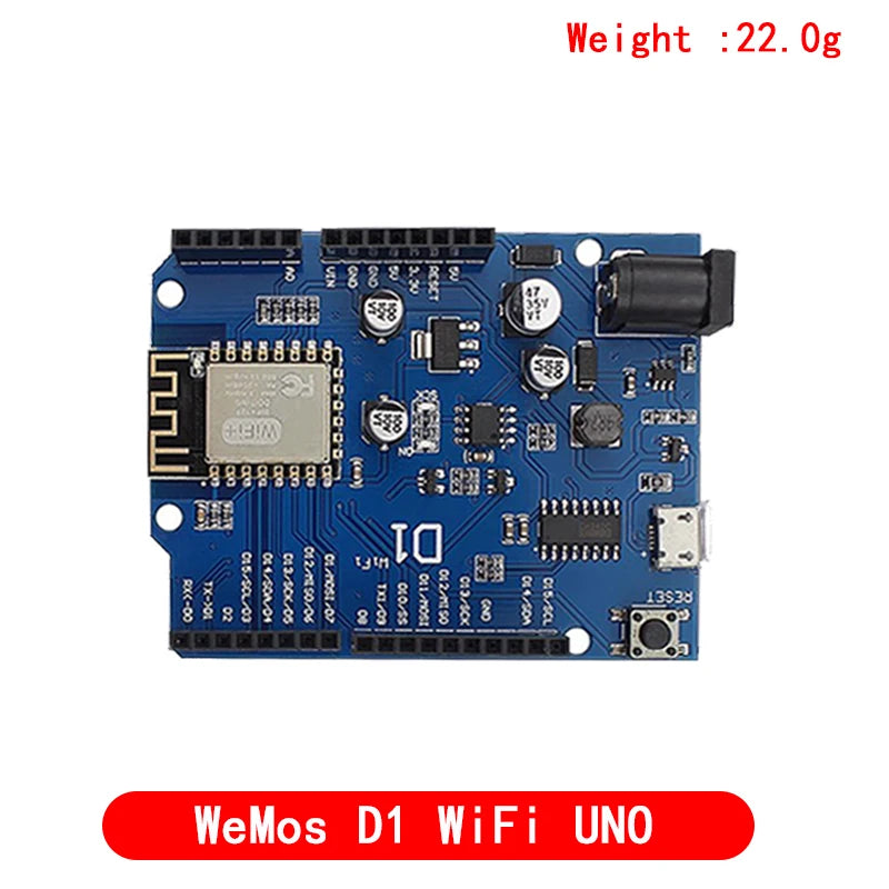ESP-12F ESP-12E D1 WiFi Development Board WeMos D1 R2 WiFi UNO Based Wireless Module ESP8266 Shield for Arduino Compatible IDE