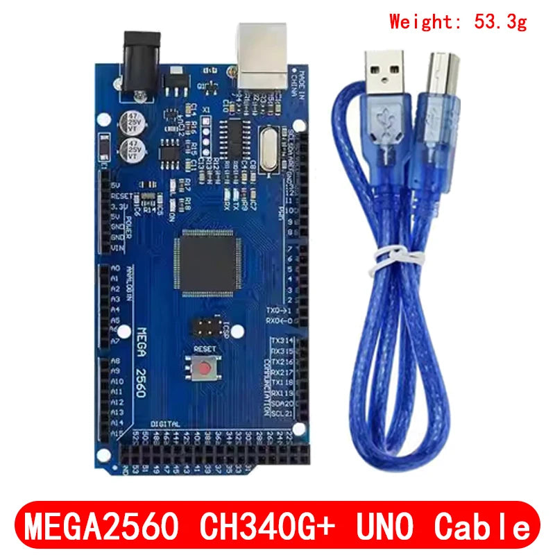 Mega2560 ATMEGA16U2 / Pro Mini MEGA 2560 Mega+WiFi R3 ATmega2560 Chip CH340G For Arduino UNO R3 Development Board WeMos ESP8266