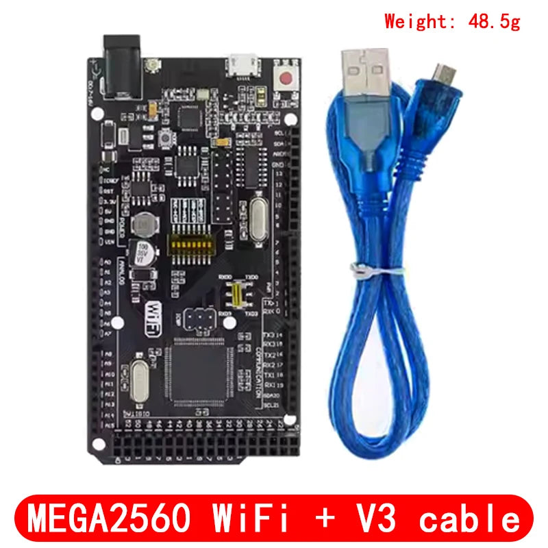 Mega2560 ATMEGA16U2 / Pro Mini MEGA 2560 Mega+WiFi R3 ATmega2560 Chip CH340G For Arduino UNO R3 Development Board WeMos ESP8266