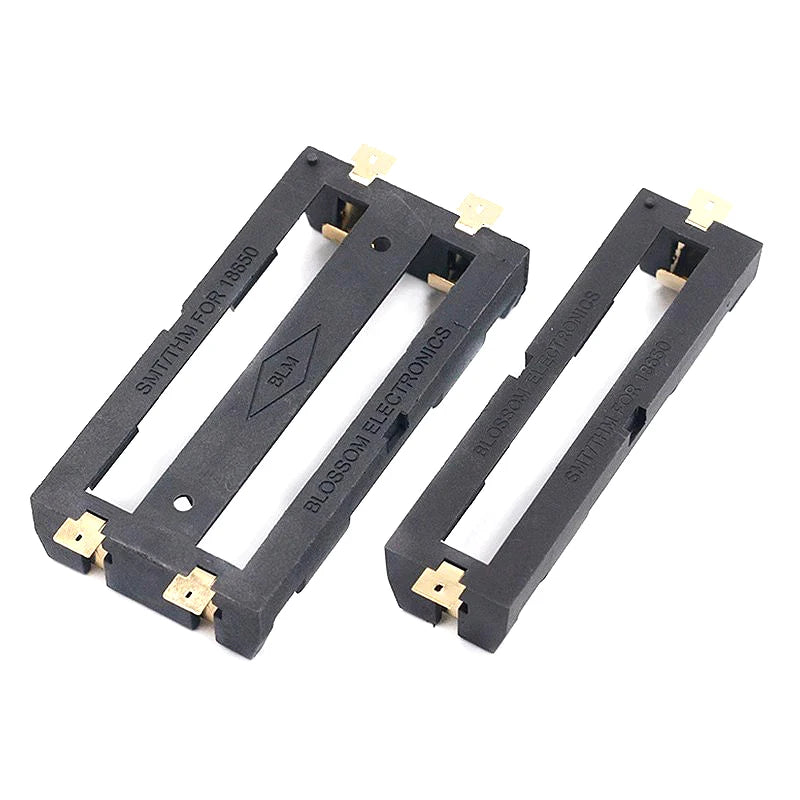 1x 2x 18650 Series Batteries Holder Box Storage Case Container With Bronze Pins Drop Ship