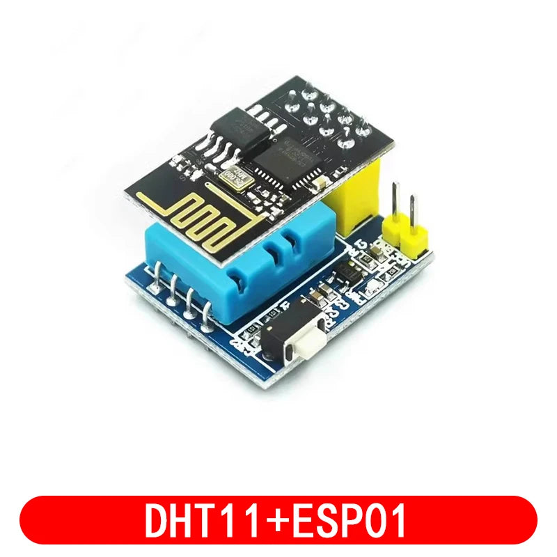 ESP8266 ESP-01 ESP-01S DHT11 DHT22 AM2302 Digital Temperature Humidity Sensor Wifi Module Replace SHT11 SHT15 High Precision