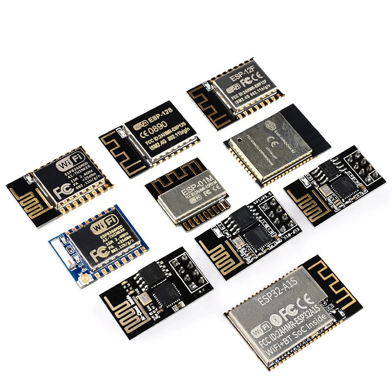 ESP8266 ESP-01 ESP-01S ESP-07 ESP-12E ESP-12F ESP-32 ESP-32S Serial WIFI Wireless Module Wireless Transceiver 2.4G For Arduino
