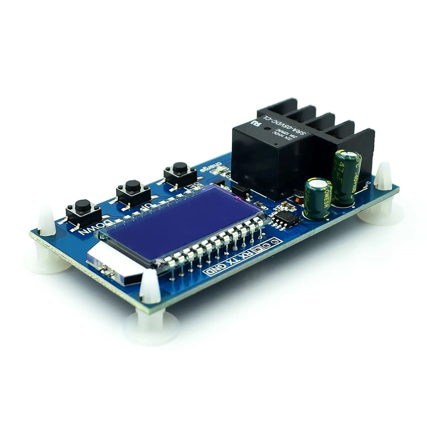 6-60v 10A Lead-acid Solar Storage Battery Charge Controller Module Protection Board charger Time Switch Battery Capacity