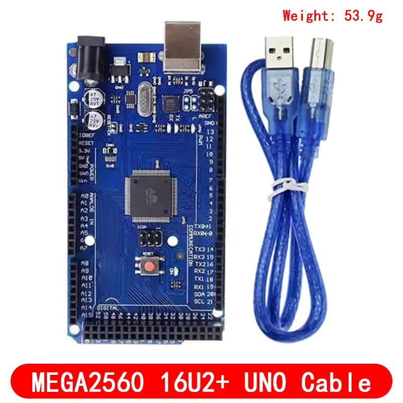 Mega2560 ATMEGA16U2 / Pro Mini MEGA 2560 Mega+WiFi R3 ATmega2560 Chip CH340G For Arduino UNO R3 Development Board WeMos ESP8266