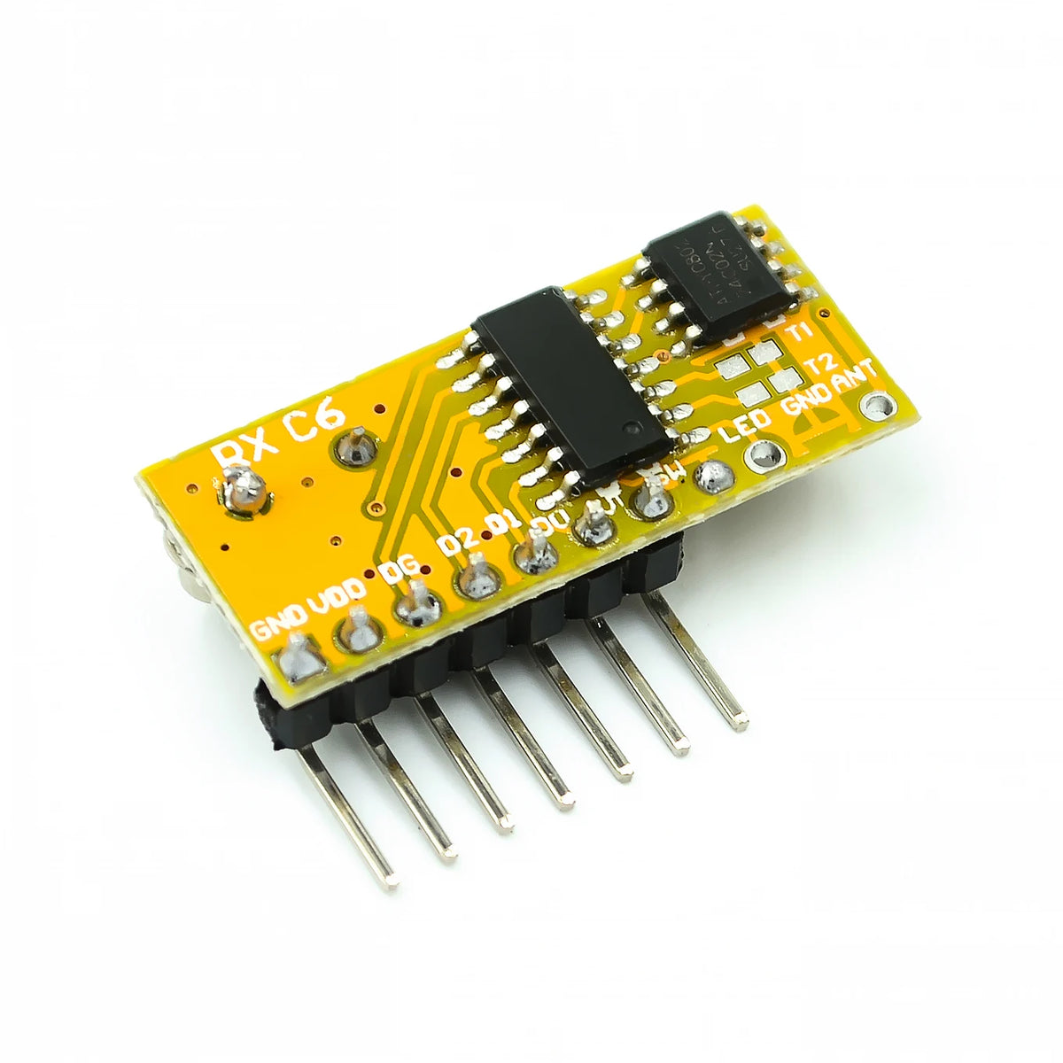 RXC6 433Mhz Superheterodyne Wireless Receiver PT2262 Code Steady for /AVR Module With Learning Code Mode