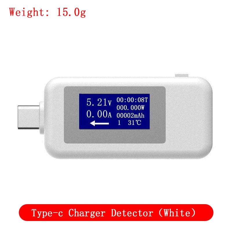 10 in 1 USB Tester DC Digital Voltmeter Amperimetro Current Voltage Meter Amp Volt Ammeter Detector Power Bank Charger Indicator