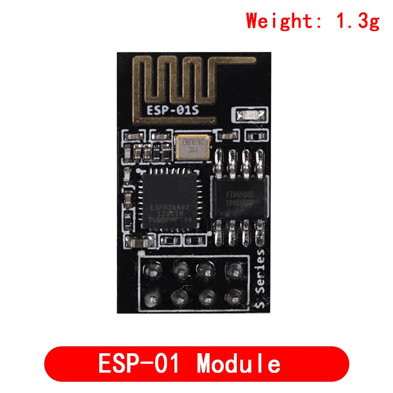 ESP8266 ESP-01 ESP01 Serial Wireless WIFI Module For Arduino Transceiver Receiver Adapter Board Raspberry Pi UNO R3 One 3.3V 5V