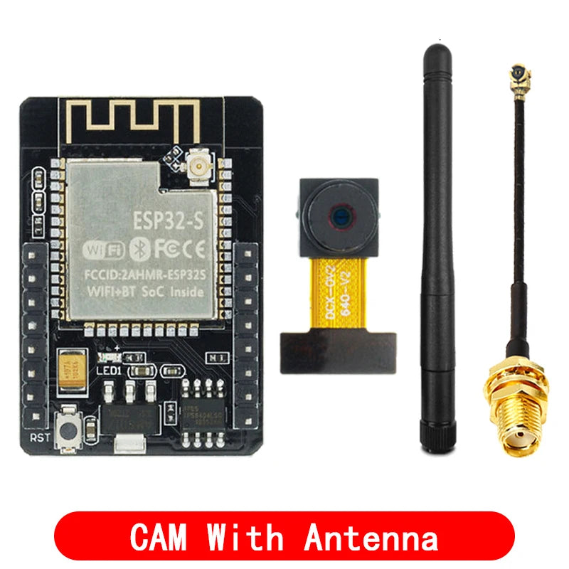 ESP32-CAM ESP32-CAM-MB MICRO USB ESP32 Serial to WiFi ESP32 CAM Development Board CH340 CH340G 5V Bluetooth+OV2640 Camera