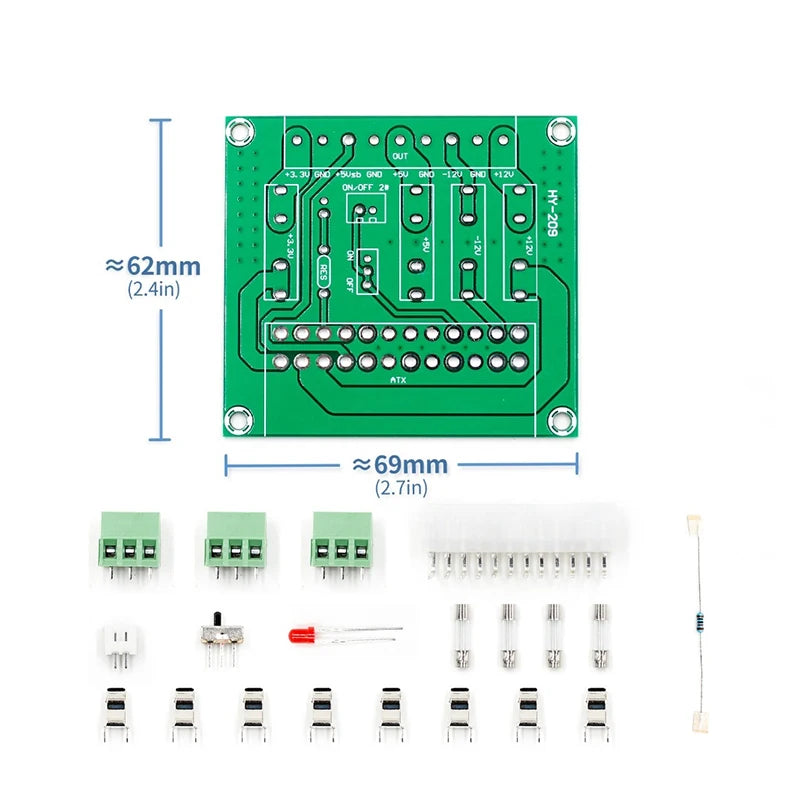 Desktop ATX power adapter board computer ATX power take power board power outlet wiring module