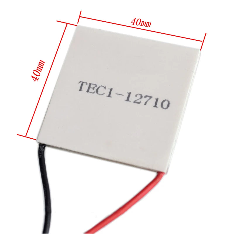 TEC1-12705 Thermoelectric Cooler Peltier TEC1-12706 TEC1-12709 TEC1-12710 TEC1-12715 40*40MM 12V Peltier Elemente Module