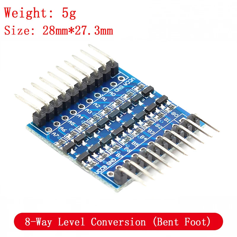 2 Channel 4 8 way IIC I2C UART SPI TTL Logic Level Converter Bi-Directional Module 5V to 3.3V For Arduino Compatible Breadboard
