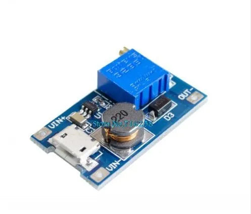5pcs/lot MT3608 2A Max DC-DC Step Up Power Module Booster Power Module For