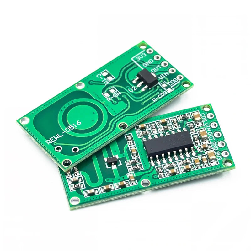 Motion Radar Sensor HW-MS03 2.4GHz to 5.8GHz Human Body Induction Switch RCWL-0516 Microwave Radar Sensor Module for Arduino Diy