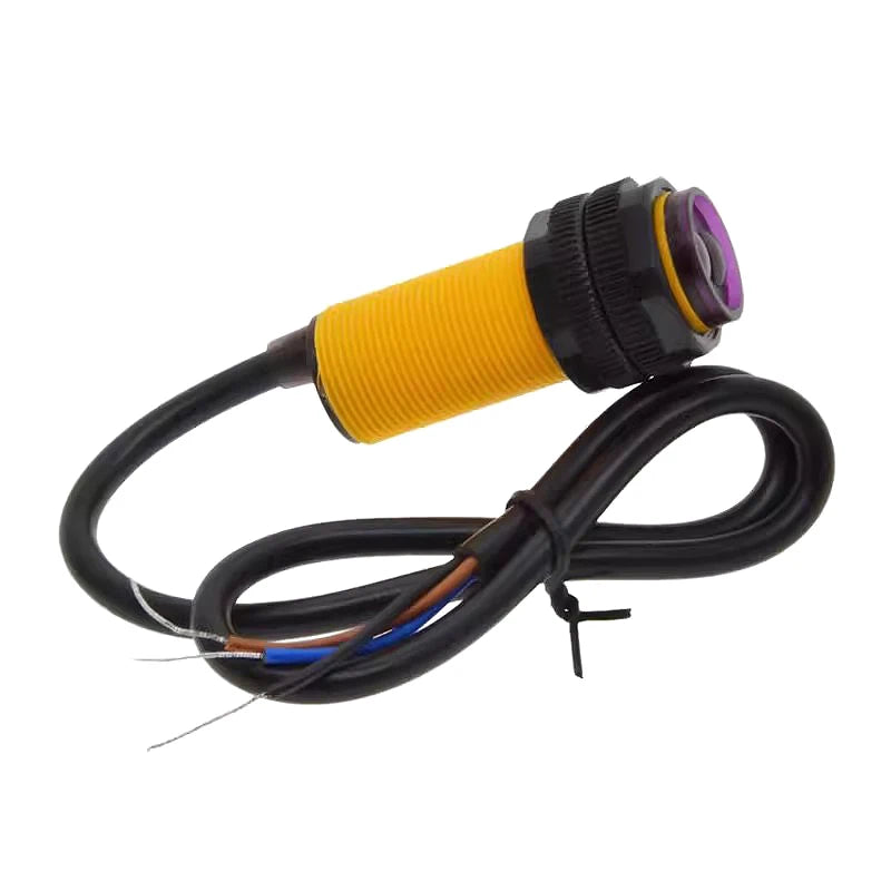 E18-D80NK Infrared Obstacle Avoidance Photoelectric Sensor Proximity Switch 3-80cm Detection Range Adjustable