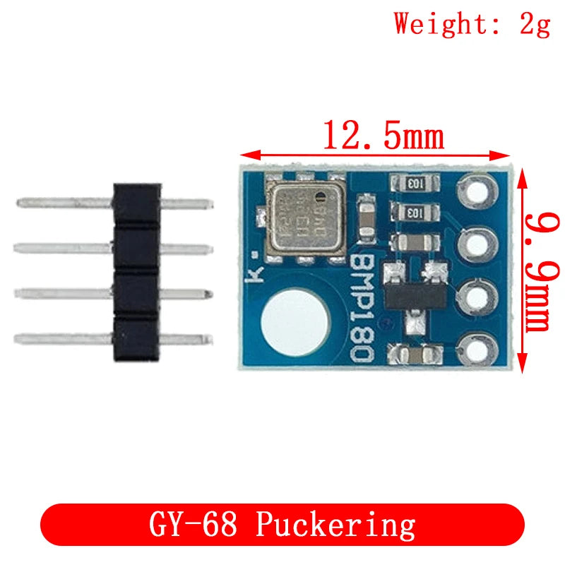 GY-68 GY-63 BMP180 BMP280 GY68 Digital Barometric Pressure Sensor Board Module compatible with BMP085 MS5611 For Arduino