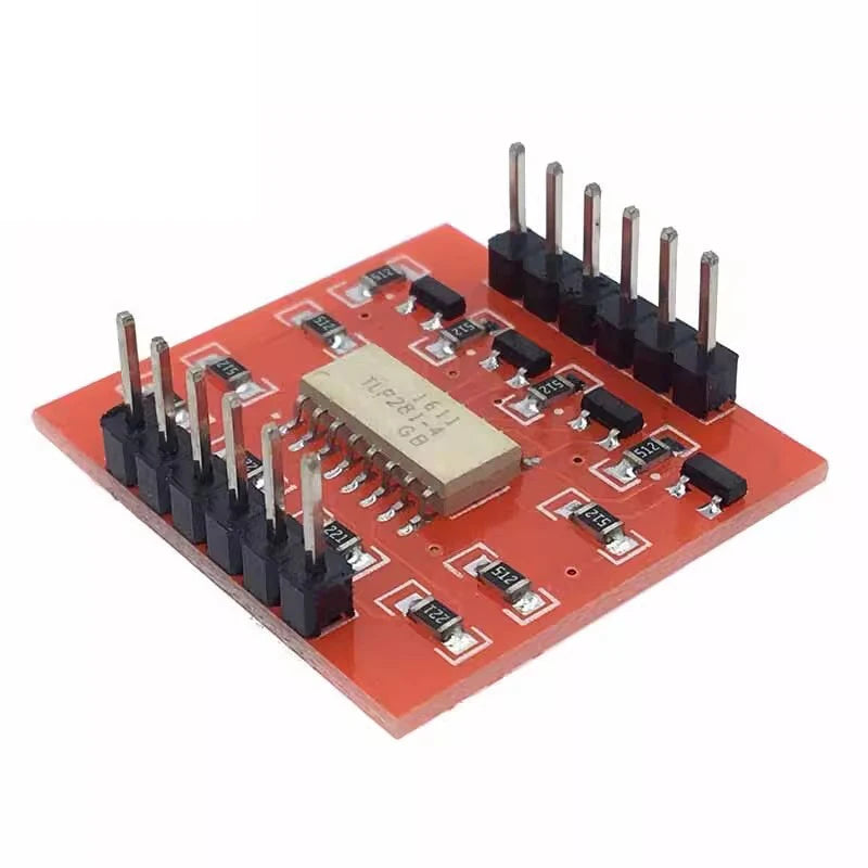 TLP281 4 CH 4-Channel Opto-isolator IC Module For Arduino Expansion Board High And Low Level Optocoupler Isolation 4 Channel
