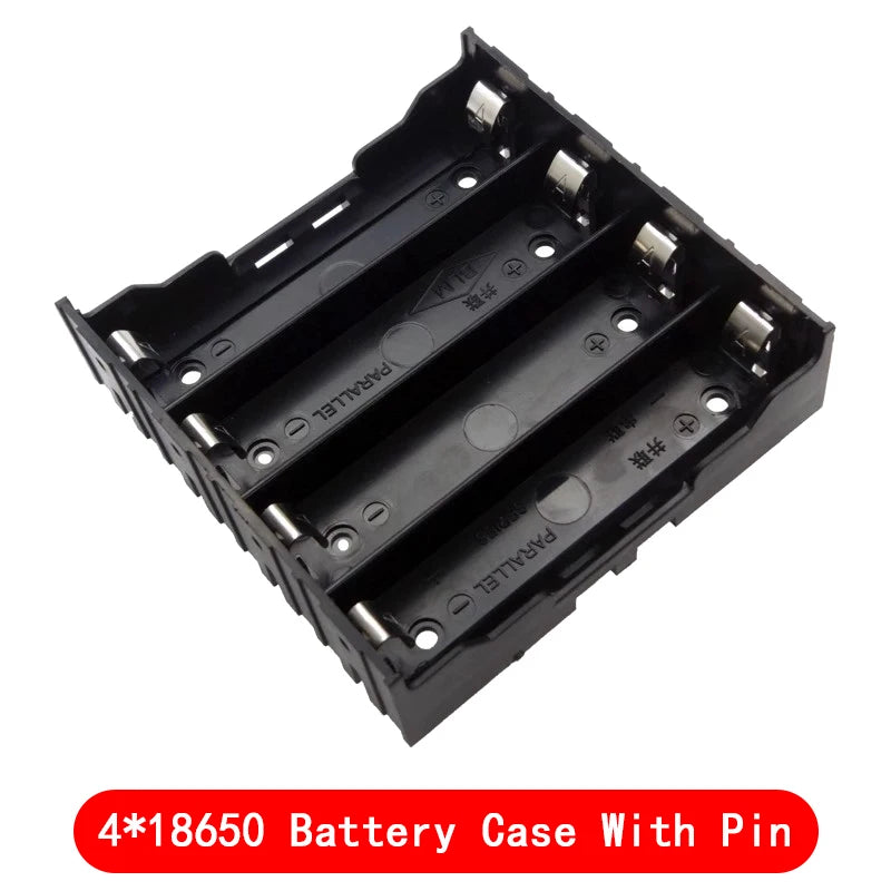 Abs 18650 Power Bank Gevallen 1X 2X 3X 4X 18650 Batterij Houder Opbergdoos Geval 1 2 3 4 Slot batterijen Container Met Harde Pin