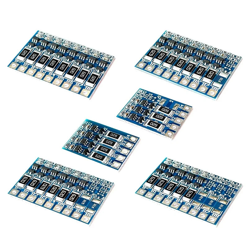 3S 4S 5S 6S 7S 8S bms 4.2V Balance Function Protection Board 68mA 5S Li-ion Lipo Battery Lithium 18650 Batteries Balanced 5S 21V