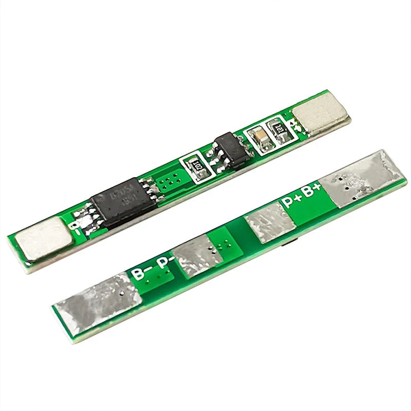 10PCS 1S 3.7V 3A li-ion BMS PCM battery protection board pcm for 18650 lithium ion li battery