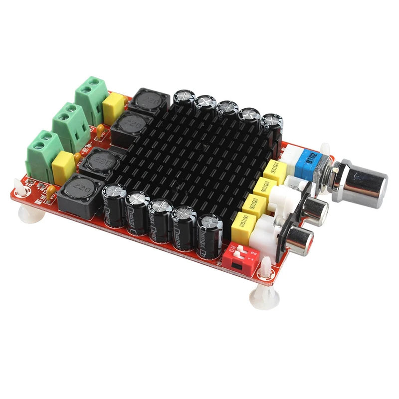 1pcs XH-M510 High Power Digital Amplifier Board 100Wx2 Overheat Protection TDA7498 Audio Stereo Amplifier Board DC14-34V