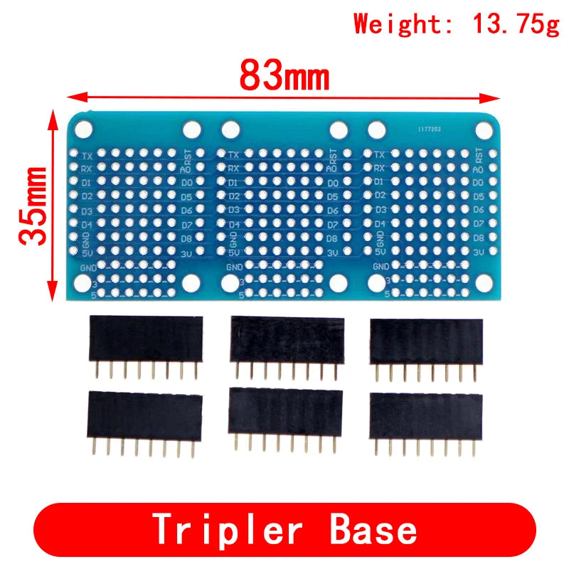 Esp8266 D1 Mini Pro Wifi Nodemcu Data Logger Shield Ds1307 Battery 0.66 Oled Dc Power Buzzer V1.0.0 Dual Base For Wemos Diy Kit
