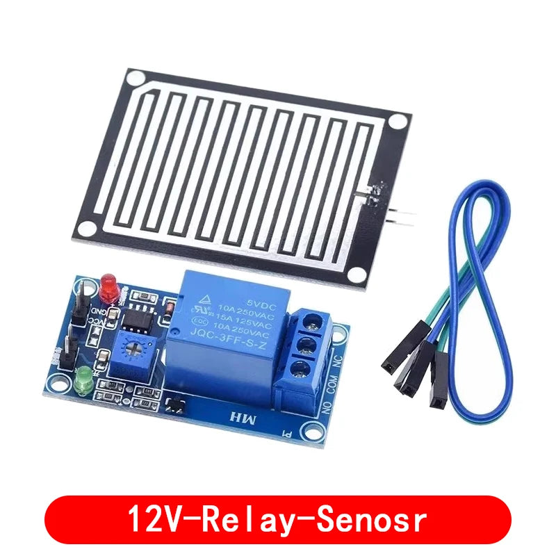 Snow Raindrops Detection Sensor Module Rain Weather Module Humidity For Arduino Relay Control Module Rain water sensor module