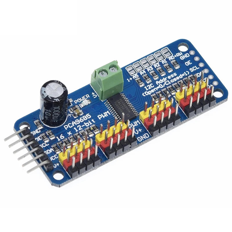PCA9685PW 16 Channel 12-bit PWM/Servo Driver-I2C interface PCA9685 module Raspberry pi shield module servo shield