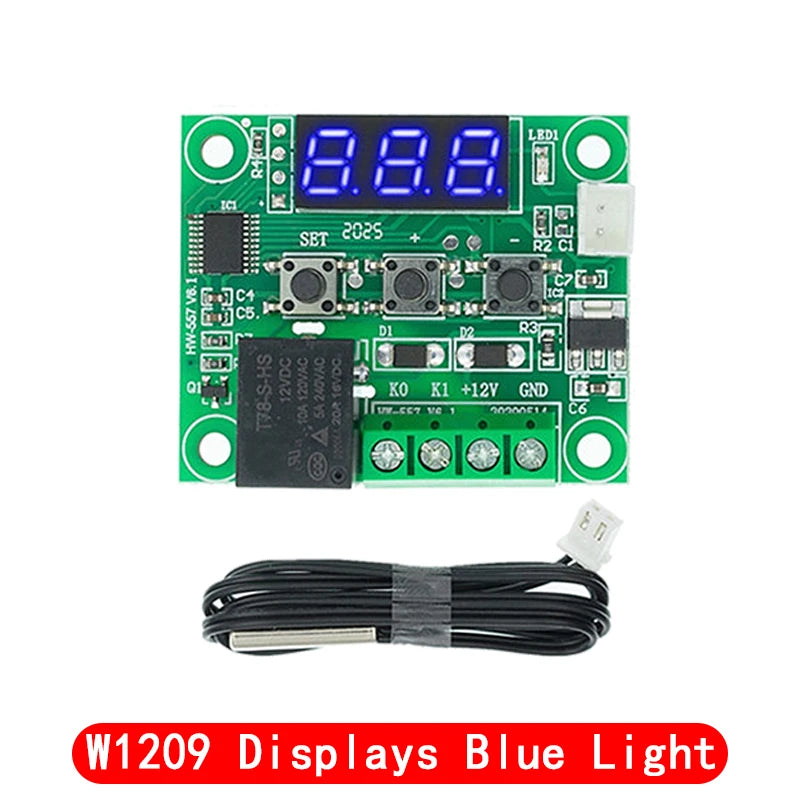 W1209 Mini thermostat Temperature controller Incubation thermostat temperature control switch