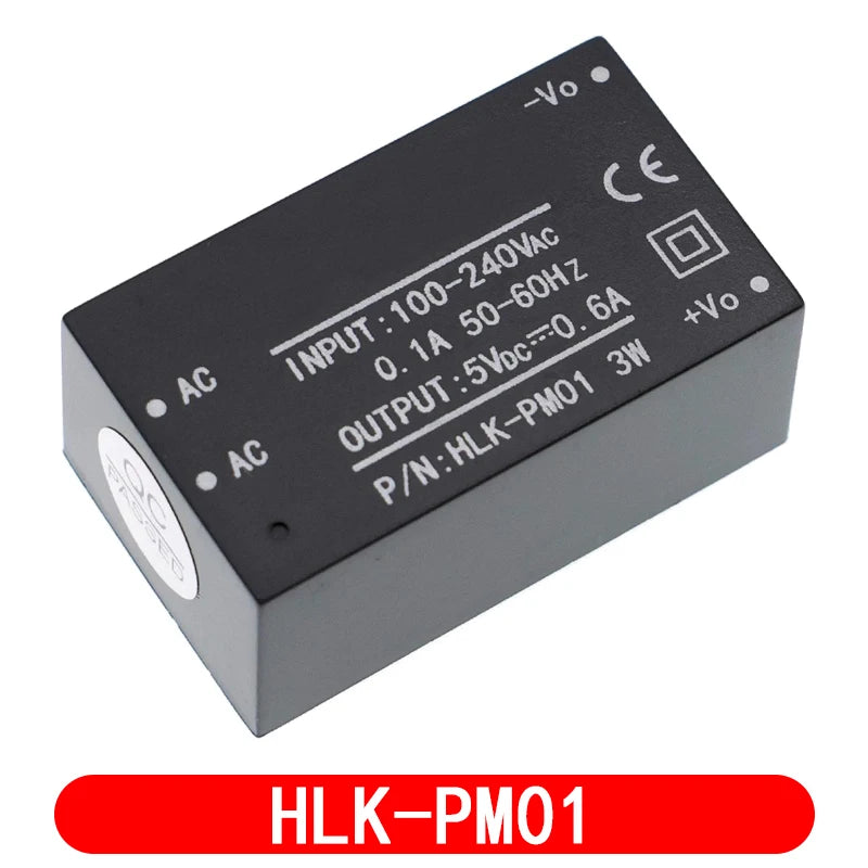 Original HLK-PM01 HLK-PM03 HLK-PM12 AC-DC 220V to 5V/3.3V/12V Mini Power Supply Module Intelligent Household Switch