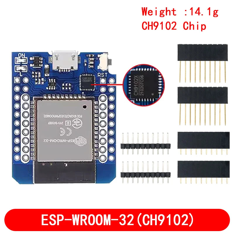 For Wemos D1 MINI ESP8266 ESP32 ESP-32S WIFI Bluetooth CP2104 Development Board Module For Arduino With Pins