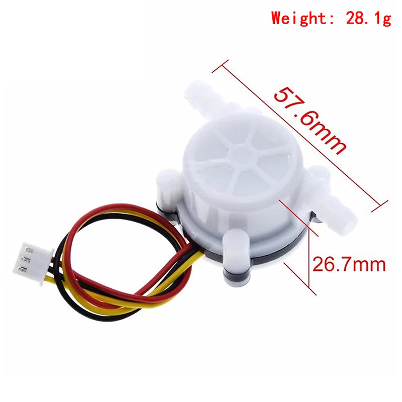 New Hot Water Coffee Flow Sensor Switch Meter Flowmeter Counter 0.3-6L/min YF-S401