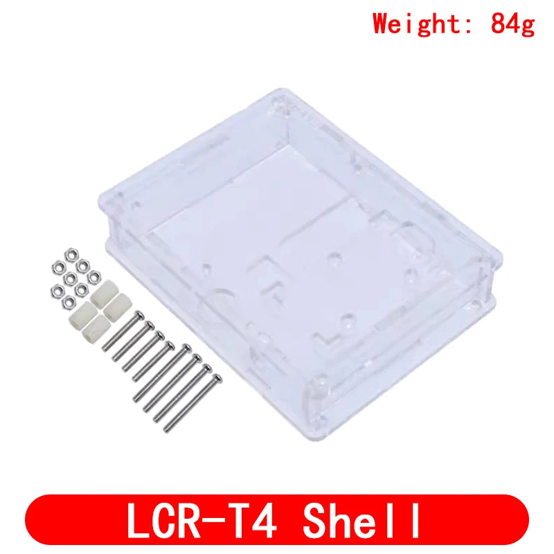 Diode Triode Capacitance ESR Meter MOS PNP LCR-T4 Transistor Tester LCD Display Mega328 Transistors Diodes Acrylic Case