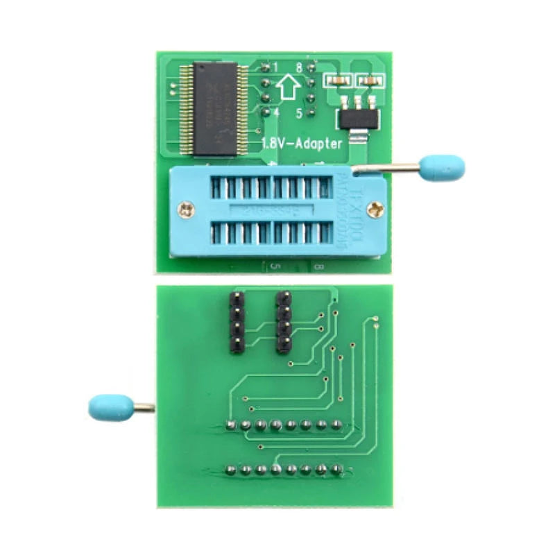 1.8V adapter for Iphone or motherboard 1.8V SPI Flash SOP8 DIP8 W25 MX25 use on programmers TL866CS TL866A EZP2010 EZP2013 CH341