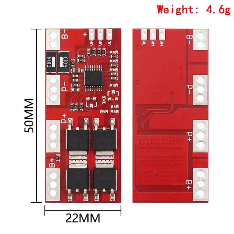 Smart Electronics 4S 30A High Current Li-ion Lithium Battery 18650 Charger Protection Board 14.4V 14.8V 16.8V Overcharge