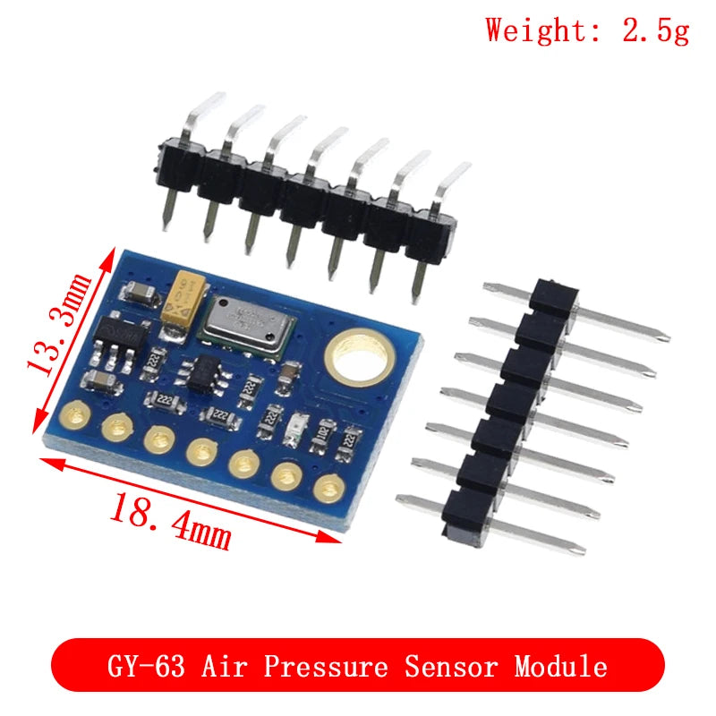 GY-68 GY-63 BMP180 BMP280 GY68 Digital Barometric Pressure Sensor Board Module compatible with BMP085 MS5611 For Arduino