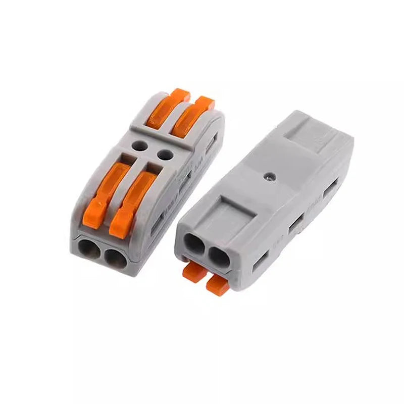 5pcs/lot Quick Wire Connectors push-in Spring splicing Butt Wiring Connection Electrical Compact Cable Connector Junction box 2/3/4Pin