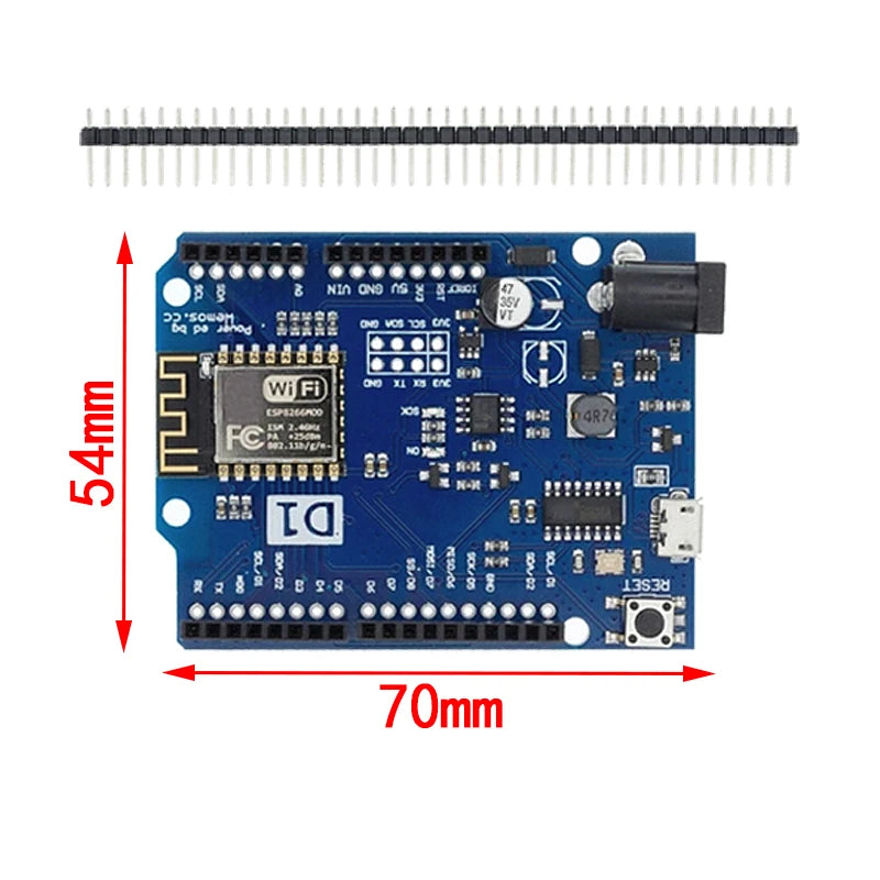 ESP-12F ESP-12E D1 WiFi Development Board WeMos D1 R2 WiFi UNO Based Wireless Module ESP8266 Shield for Arduino Compatible IDE