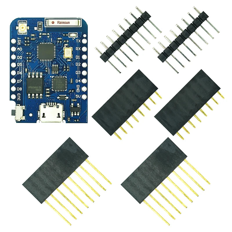 WeMos D1 Mini Pro V3.0 NodeMcu 4MB/16MB bytes Lua WIFI Internet of Things Development board based ESP8266 CH340G Nodemcu V2