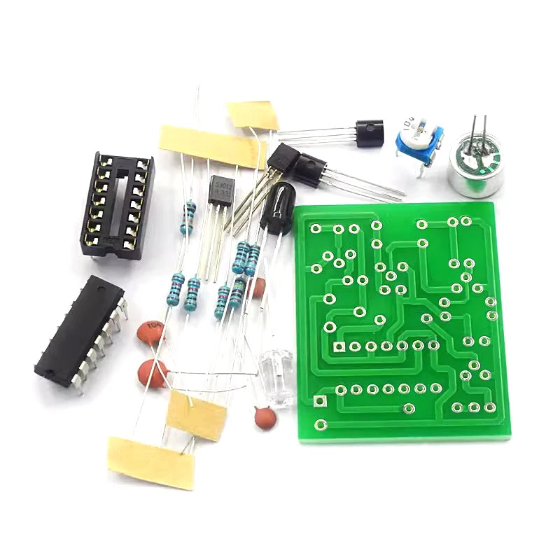 DIY Kit Module Analog Electronic Candle Lights + Blowing Control Simulation Candle Suite Trousse Timer Componentes Eletronico