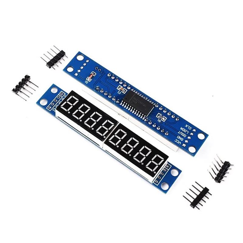 TM1637 4 Bits MAX7219 8 bit Digital LED Display Module 7 Segment 0.36Inch Clock RED Anode Tube Four Serial Driver
