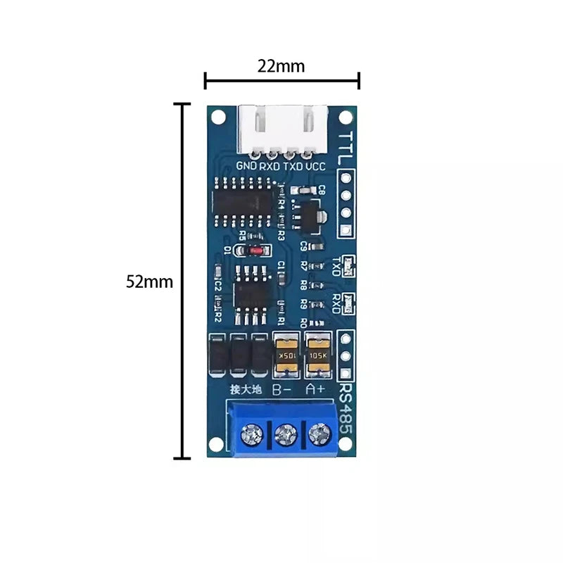 TTL to RS485 Converter 3.3V/5.0V Hardware Automatic Control Converter Module For Arduino for Arduino AVR