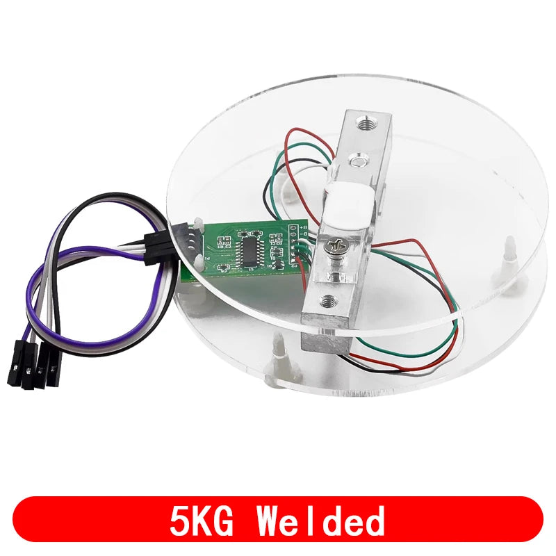 Digital Load Cell Weight Sensor HX711 AD Converter Breakout Module 5KG 10KG Portable Electronic Kitchen Scale for Arduino Scale