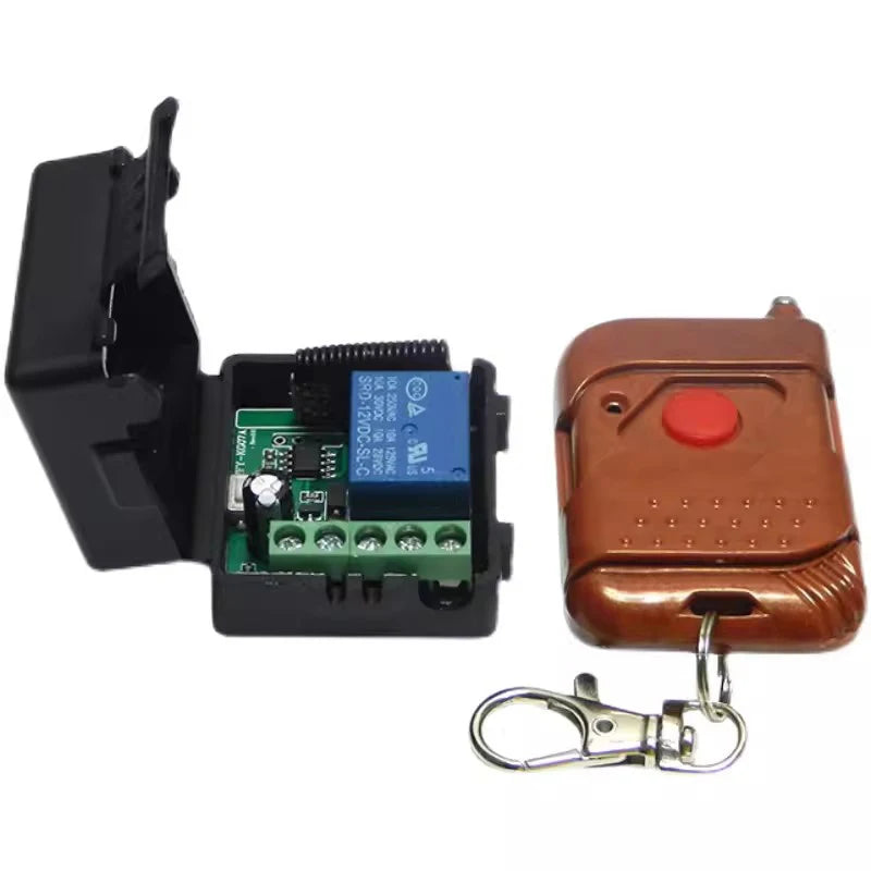 DC 12V 1 Channel Learning WIFI 315MHz Relay Switch Module with 315MHz Wireless Remote Control for Smart Home